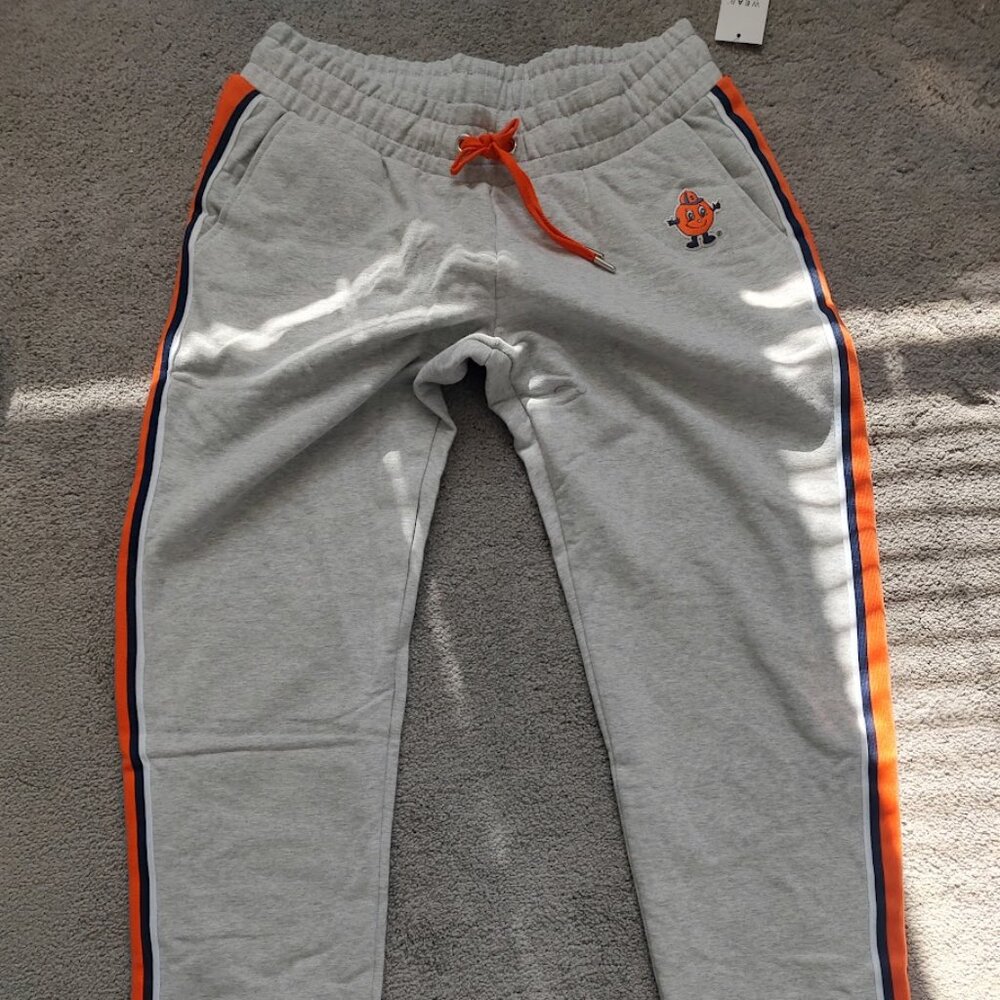 NWT Wear By Erin Andrews Syracuse Sweatpants Size Small